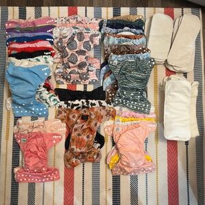 HUGE Cloth Diaper Bundle